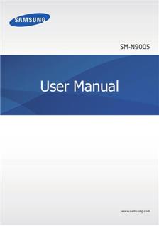 Samsung Galaxy Note 3 manual. Smartphone Instructions.